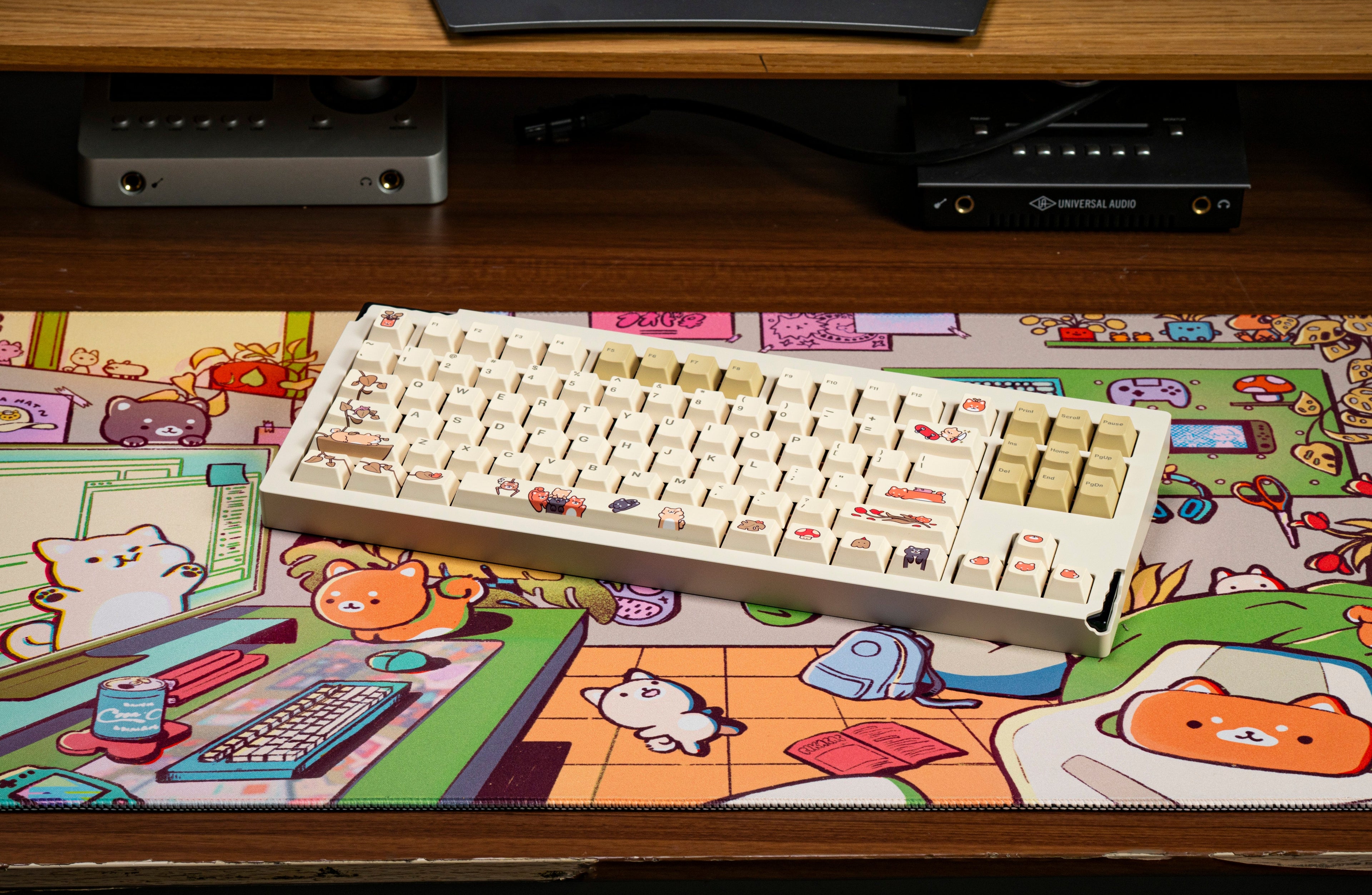 Pikarar x Hipyo Tech PBT Keycaps