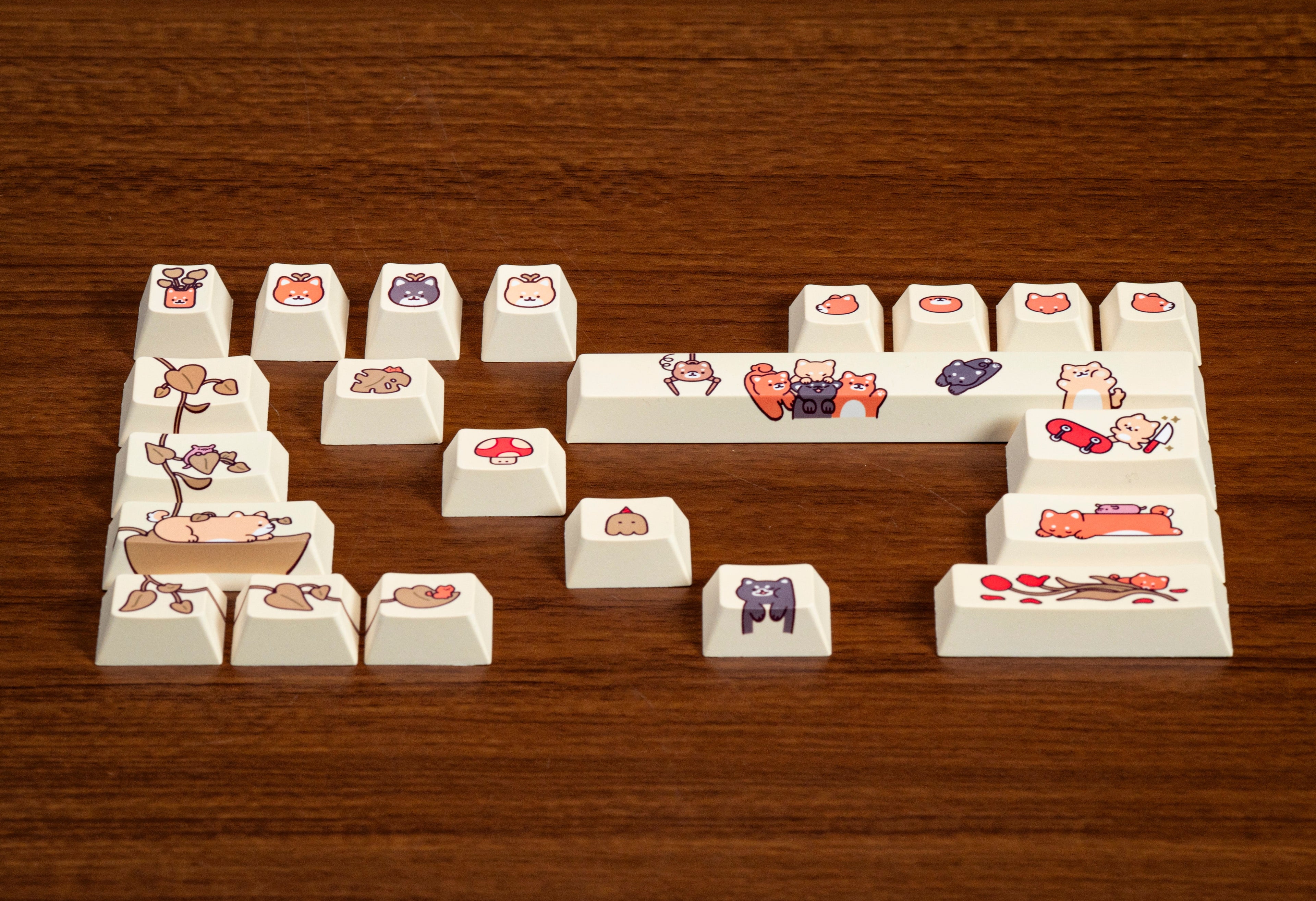 Pikarar x Hipyo Tech PBT Keycaps