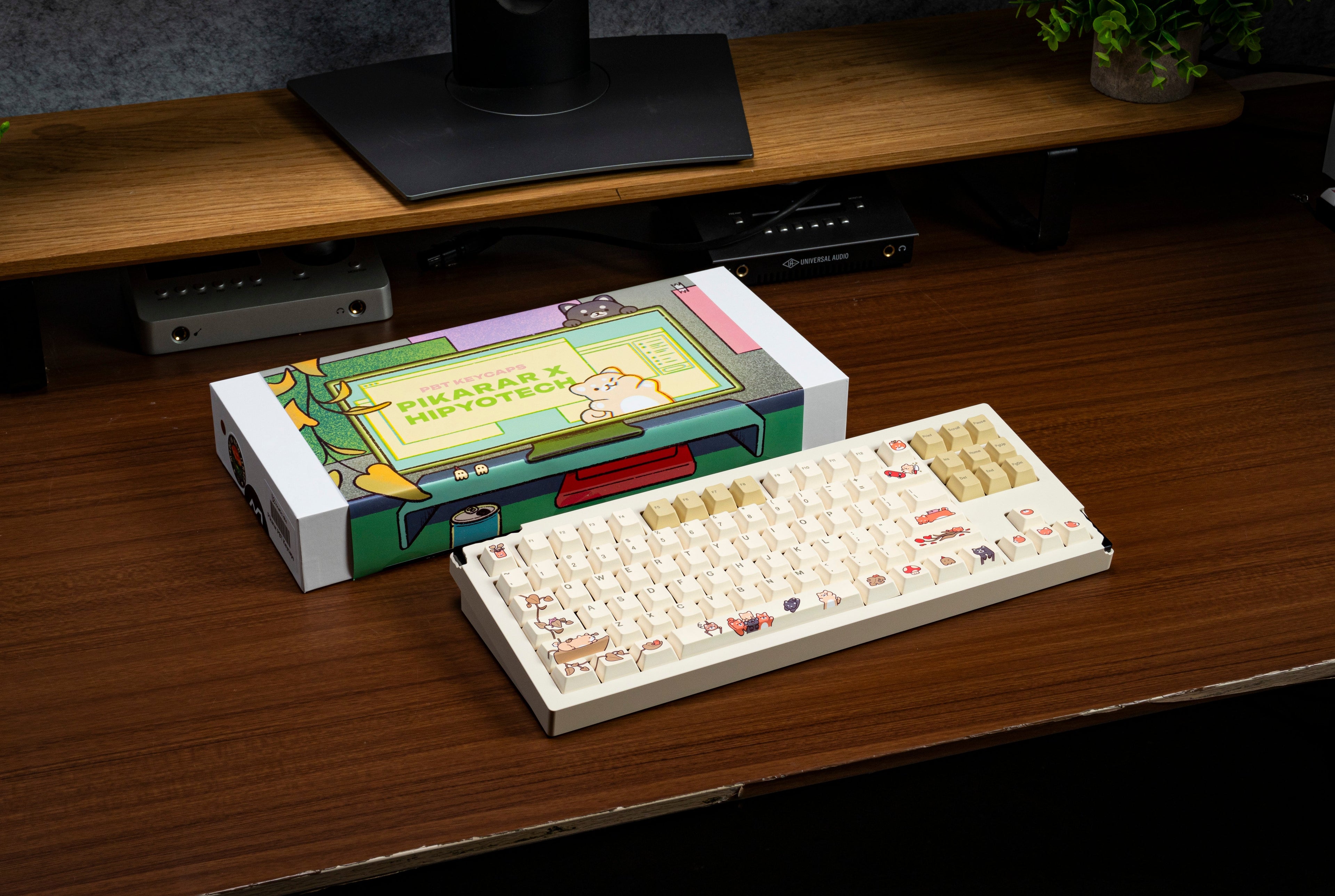 Pikarar x Hipyo Tech PBT Keycaps