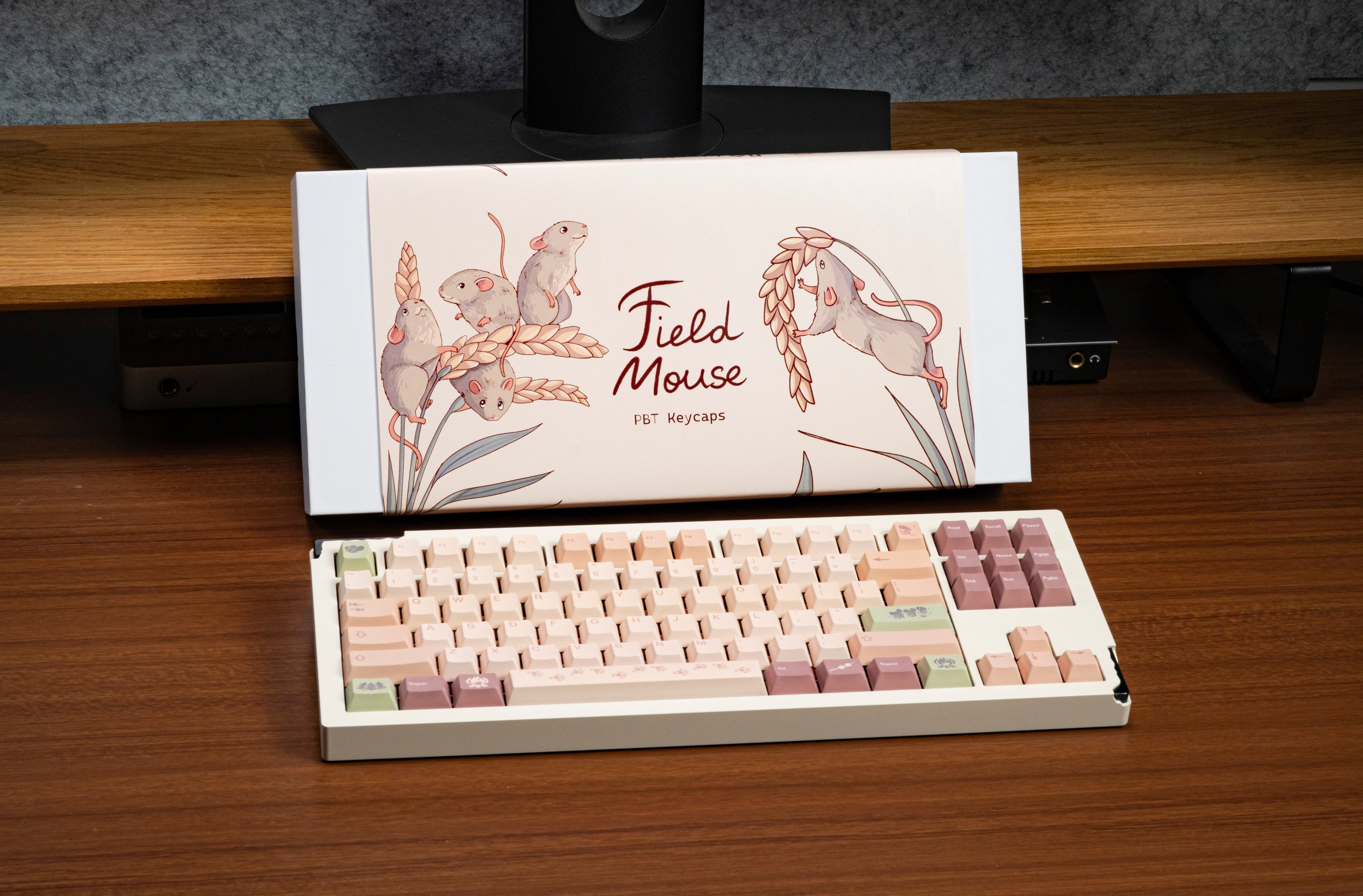 Field Mouse PBT Keycaps
