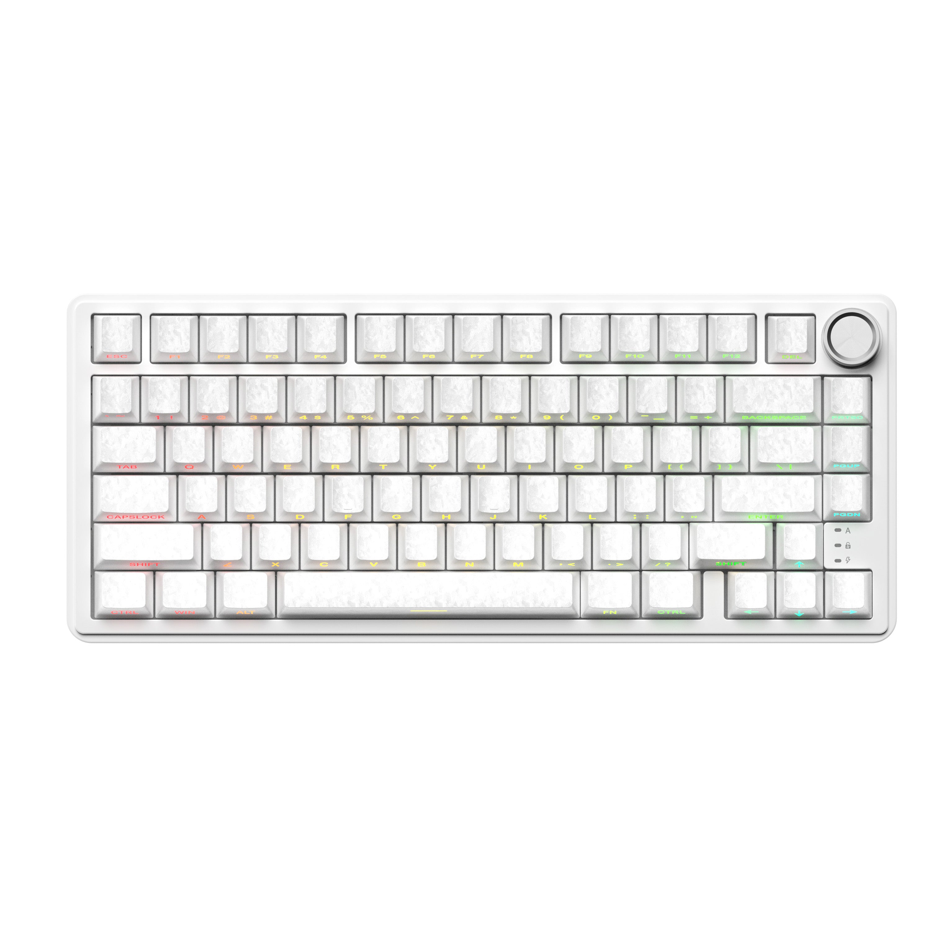 XVX M75 Lumina 75% Tri-Mode RGB Mechanical Keyboard with Knob