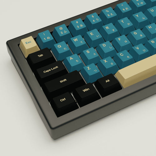 Blue Samurai Design Keycaps and Mechanical Keyboard