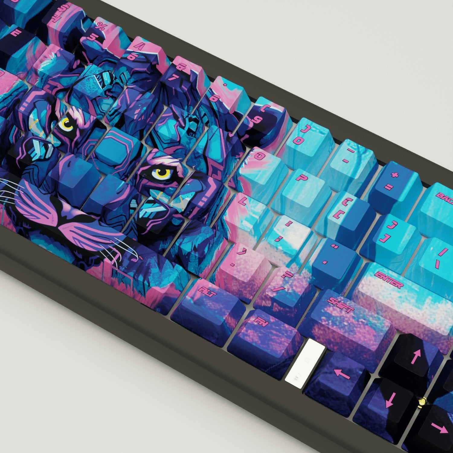 CyberTiger Design Keycaps and Mechanical Keyboard