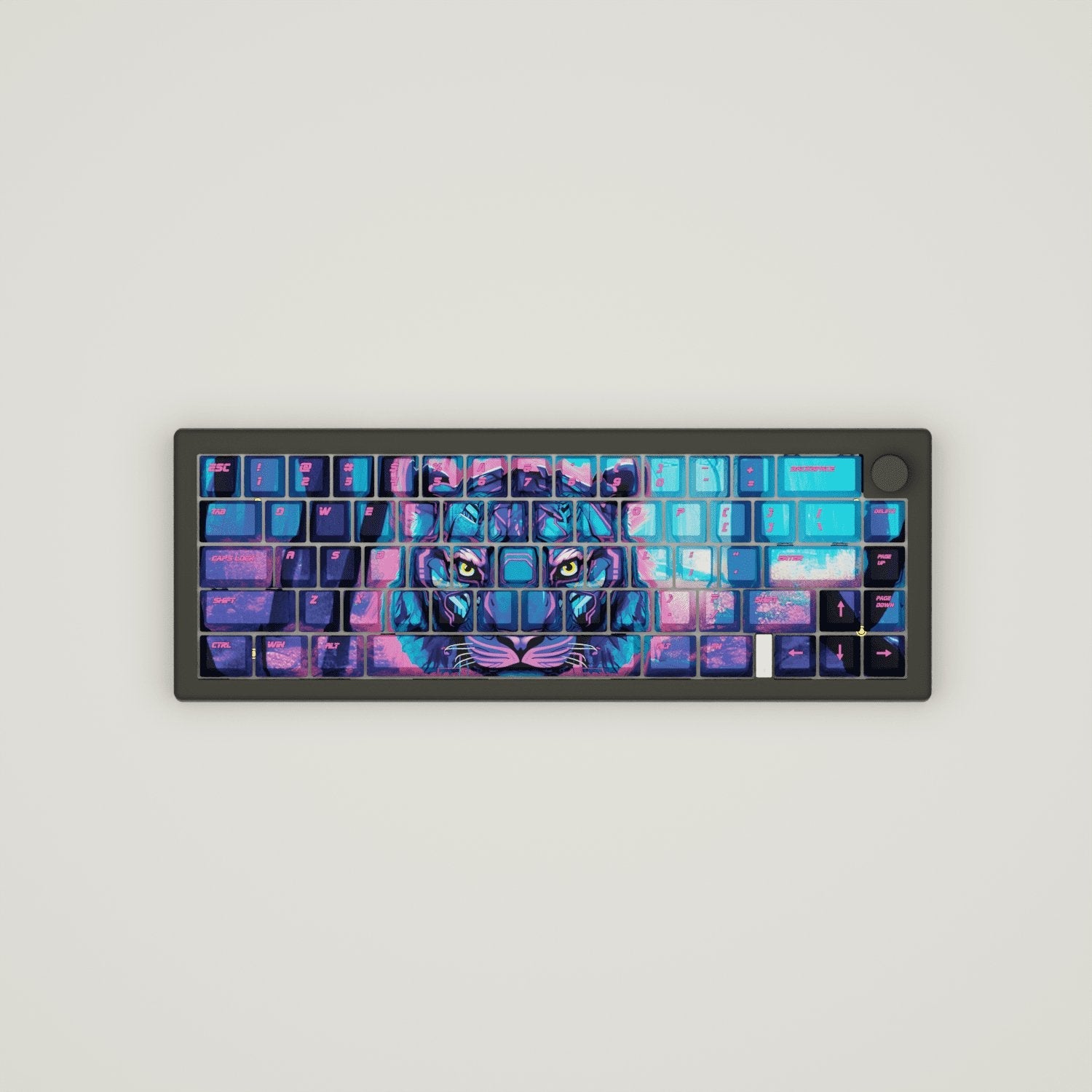 CyberTiger Design Keycaps and Mechanical Keyboard