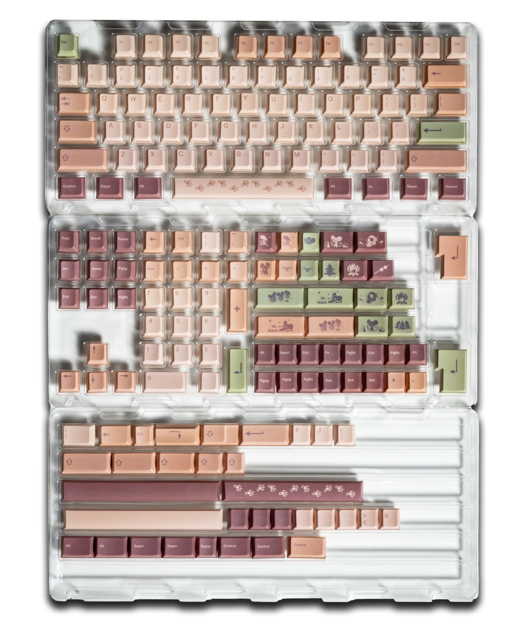 Field Mouse PBT Keycaps