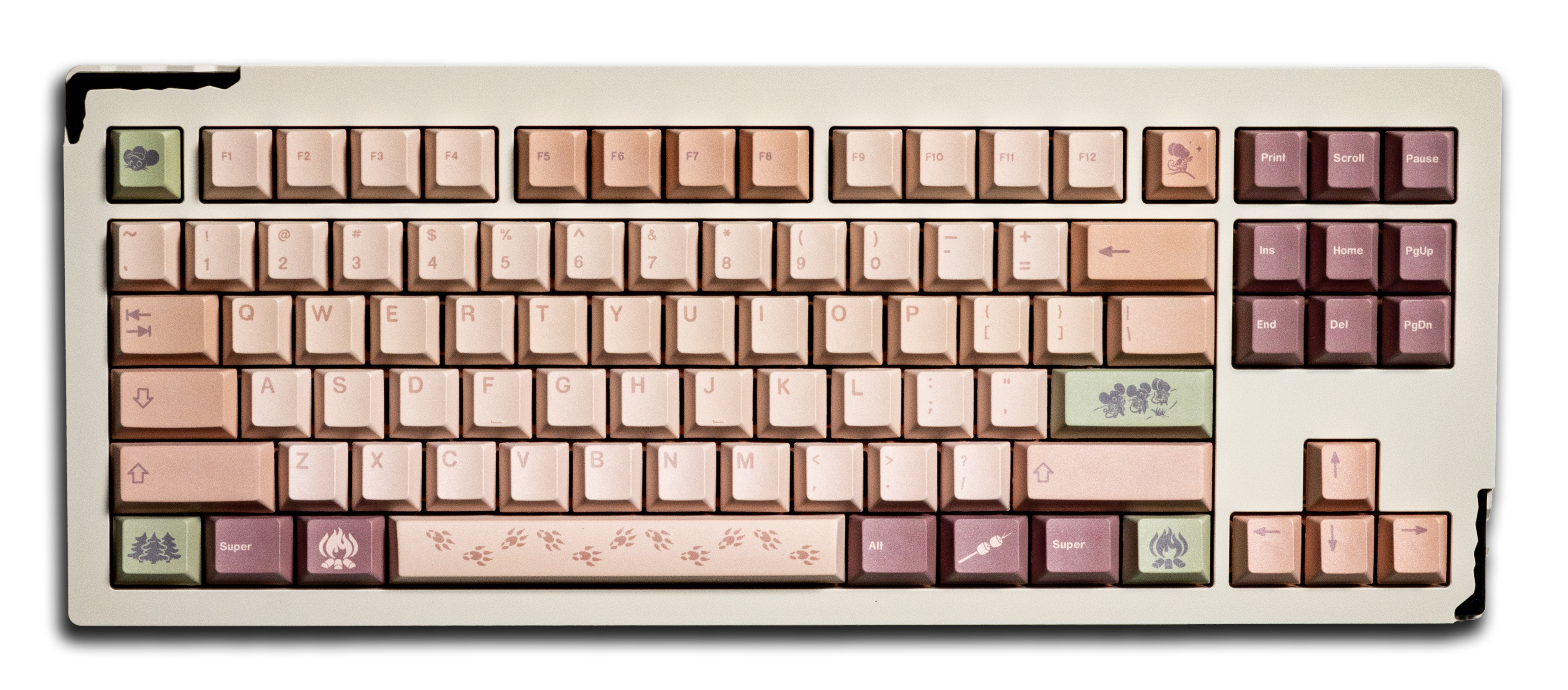 Field Mouse PBT Keycaps