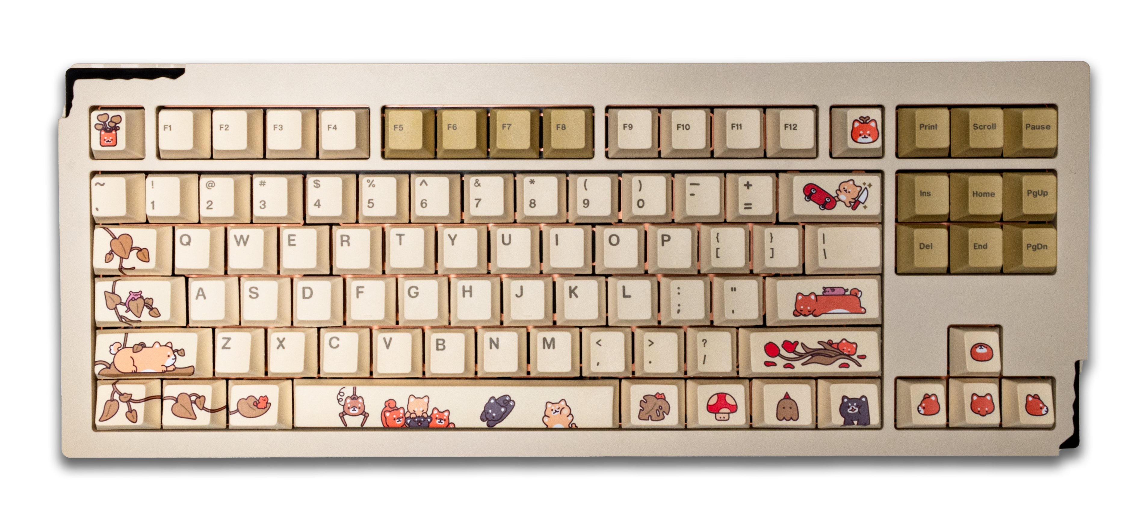 Pikarar x Hipyo Tech PBT Keycaps